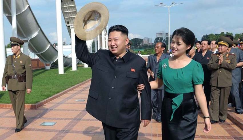 Kuzey Kore Lideri Kim Jong'un eşi ponpon kızmış!